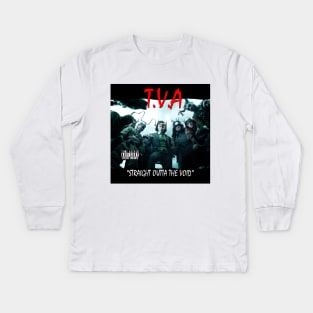 Straight Outta The Void Kids Long Sleeve T-Shirt